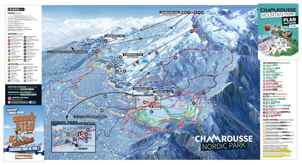 Meleze B *** Plein Sud Daire Chamrousse Dış mekan fotoğraf
